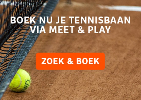 Tennisbaan huren? Meet and play!